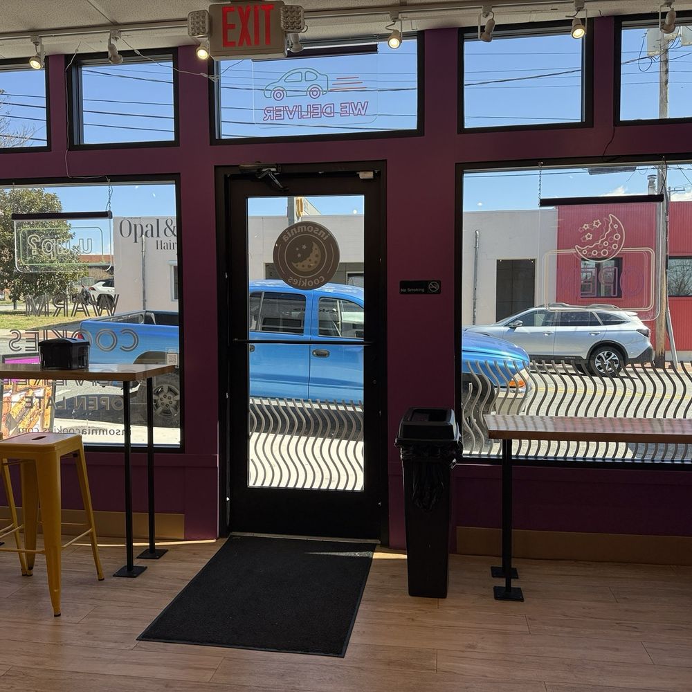Insomnia Cookies - Entrance - Desserts Near Me - Winston Salem, North Carolina Insomnia Cookies - Entrance - Desserts Near Me - Winston Salem, North Carolina