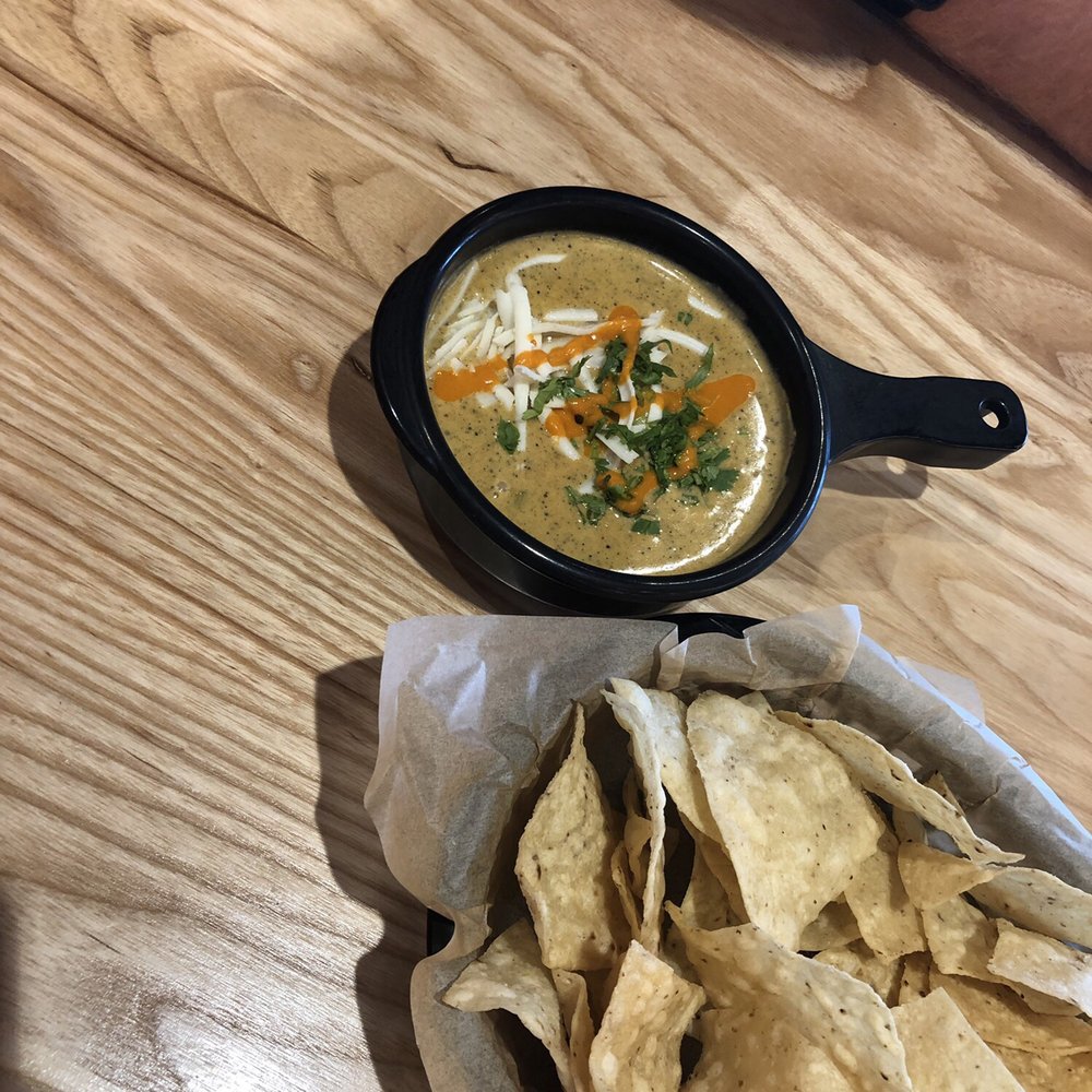 Torchy's Tacos - Green chilies queso - Tacos Near Me - Conroe, Texas Torchy's Tacos - Green chilies queso - Tacos Near Me - Conroe, Texas