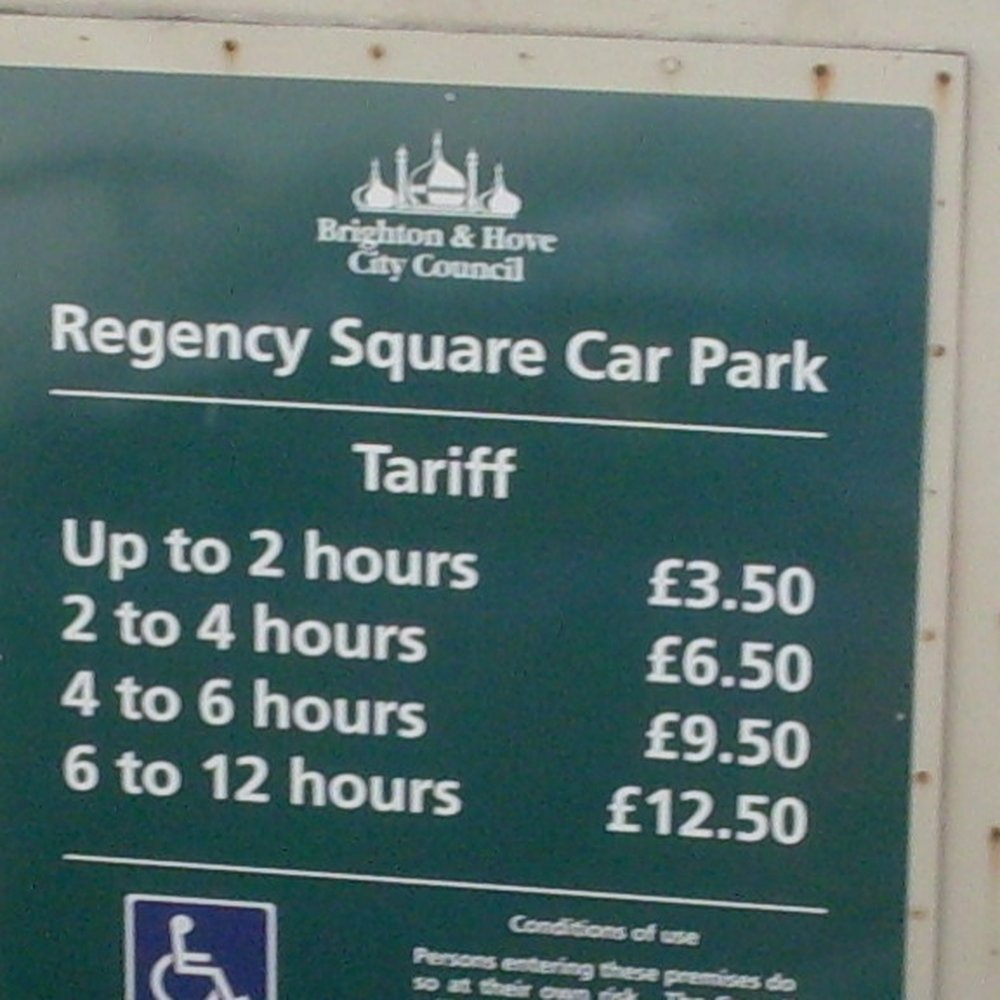 National Car Parks Regency Square - Parking Near Me - Brighton, BNH