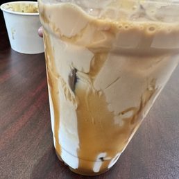 Caramel Iced Latte Caramel Iced Latte