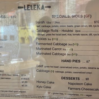 Leleka - Ukrainian Near Me - San Francisco, California