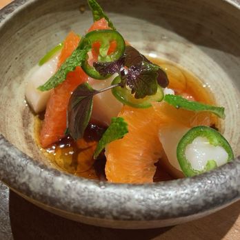 Handies Douzo - Scallop crudo - Sushi Bars Near Me - Houston, Texas