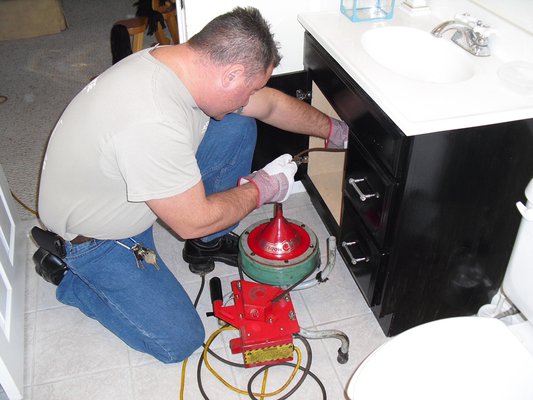 Dave Lange Sewer Service Logo