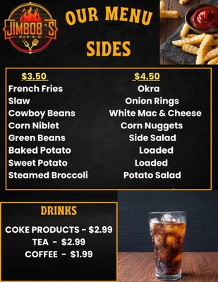 Menu photo 4 JimBob's Bar-B-Q Townsend, TN
