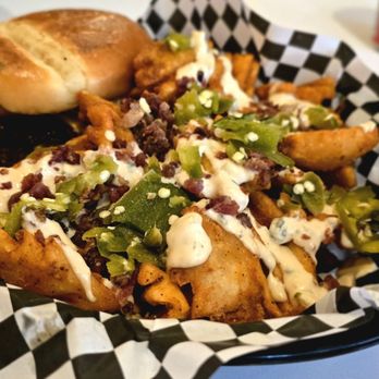 Between 2 Buns - Dirty Fries - American Near Me - Vancouver, British Columbia
