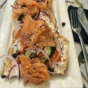 Toast - Salmon Toast - Breakfast & Brunch Near Me - Ferndale, Michigan Toast - Salmon Toast - Breakfast & Brunch Near Me - Ferndale, Michigan