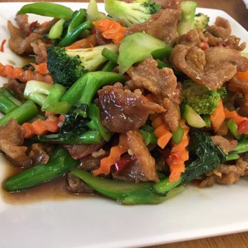 Canadian Thai - Fried Pork & Kale - Thai Near Me - Grande Prairie, Alberta Canadian Thai - Fried Pork & Kale - Thai Near Me - Grande Prairie, Alberta