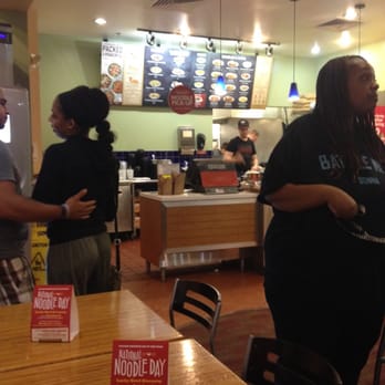Noodles and Company - Showing the menu and friendly faces of Noodle and Company - Noodles Near Me - Ann Arbor, Michigan