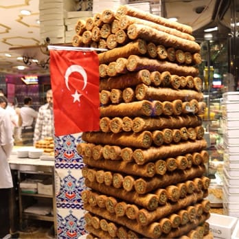 Hafiz Mustafa - Not too shabby display of confections - Desserts Near Me - Istanbul, 34 Hafiz Mustafa - Not too shabby display of confections - Desserts Near Me - Istanbul, 34
