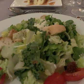 Hilton Harrisburg - Salad (front) and salted caramel layer cake behind - Hotels Near Me - Harrisburg, Pennsylvania Hilton Harrisburg - Salad (front) and salted caramel layer cake behind - Hotels Near Me - Harrisburg, Pennsylvania