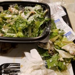 Brown lettuce and mushy fruit...cant eat this...This is Chick-fil-A in Lenoir Brown lettuce and mushy fruit...cant eat this...This is Chick-fil-A in Lenoir