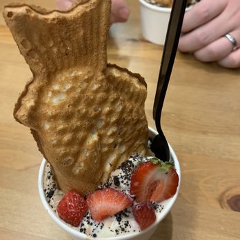 Doki Doki - Got a Taiyaki. The price was right for what I got. The ice cream was normal soft serve and nothing special. But worth trying out. - Desserts Near Me - Salt Lake City, Utah Doki Doki - Got a Taiyaki. The price was right for what I got. The ice cream was normal soft serve and nothing special. But worth trying out. - Desserts Near Me - Salt Lake City, Utah
