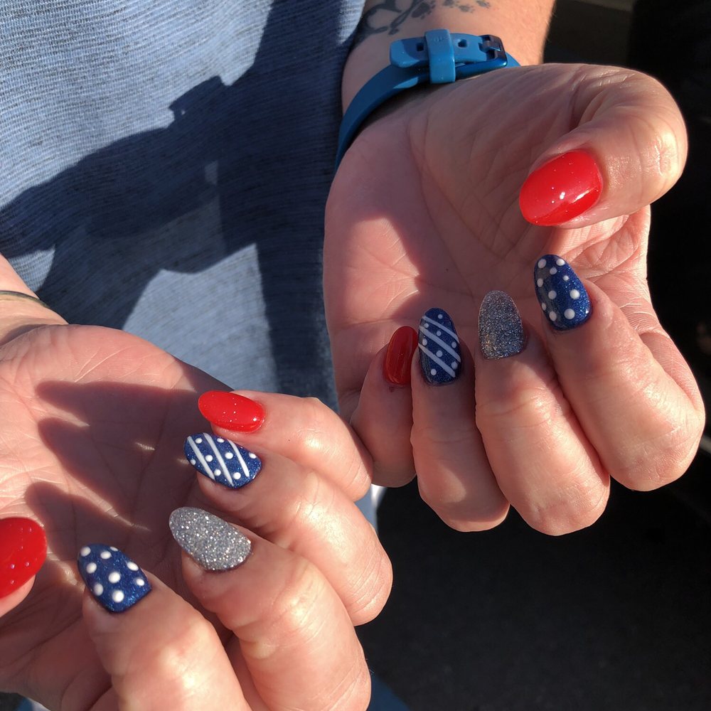 Pro Nails - 100x better than the photo I showed Nelson. So happy with all of my services but, this design is my favorite! - Nail Salons Near Me - Traverse City, Michigan Pro Nails - 100x better than the photo I showed Nelson. So happy with all of my services but, this design is my favorite! - Nail Salons Near Me - Traverse City, Michigan