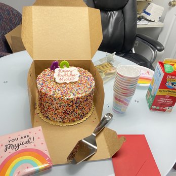 Sweeter Days Bake Shop - Custom sprinkle cake - Bakeries Near Me - Fort Lauderdale, Florida