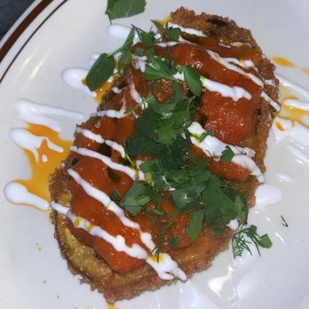 The Parlor - Chicken fried eggplant - Pizza Near Me - Dobbs Ferry, New York