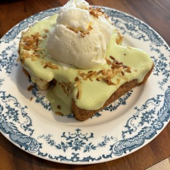Peak - Pandan brioche toast dessert - Thai Near Me - Alameda, California