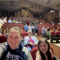 Grand Theatre - Selfie from the second row