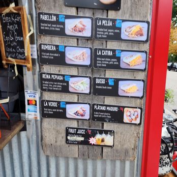 Caracas Arepas - Menu - Food Trucks Near Me - Madison, Wisconsin