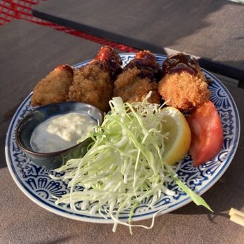 Rakugaki - Fried Oysters! - Japanese Near Me - Bethesda, Maryland