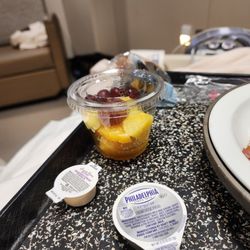 Saint Francis Hospital - The fruit cup was a great part of my breakfast, no canned fruits.