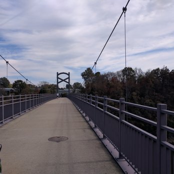 Cumberland River Pedestrian Bridge - View while crossing bridge - Landmarks & Historical Buildings Near Me - Nashville, Tennessee Cumberland River Pedestrian Bridge - View while crossing bridge - Landmarks & Historical Buildings Near Me - Nashville, Tennessee