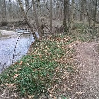 Juan Solomon Park - trail along the creek - Parks Near Me - Indianapolis, Indiana