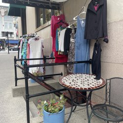 Clothing outside the consignment Boutique