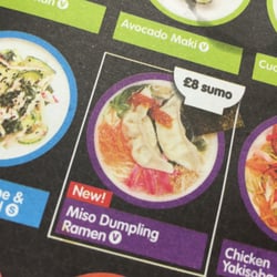 YO! Sushi - Filling for a little plate