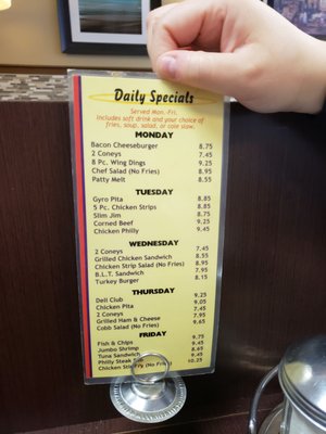 Menu photo 6 Olympic Grill Detroit, MI