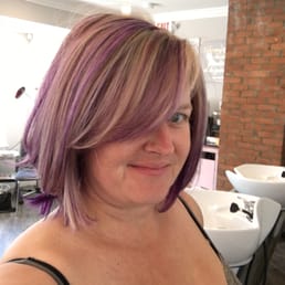 My naturally purple hair! My naturally purple hair!