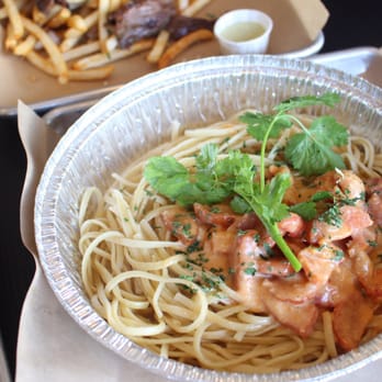 Nguyen's Kitchen - Crawfish pasta - Vietnamese Near Me - Orange, California