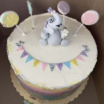Cakes by Valeria - a birthday cake with a cake topper - Custom Cakes Near Me Cakes by Valeria - a birthday cake with a cake topper - Custom Cakes Near Me