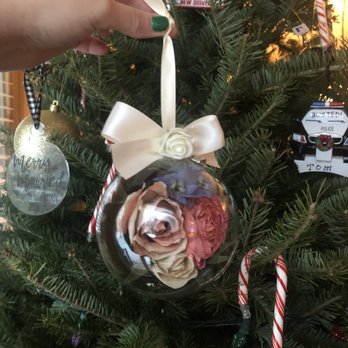 Don’t Toss the Bouquet - Ornament 2 (the white flower at the bottom is my husband's boutonnière) - Florists Near Me - Patchogue, New York Don’t Toss the Bouquet - Ornament 2 (the white flower at the bottom is my husband's boutonnière) - Florists Near Me - Patchogue, New York