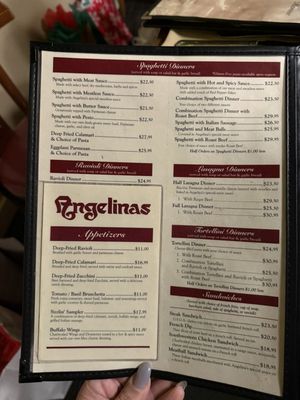 Menu photo 6 Angelina's Spaghetti House Stockon, CA Menu photo 6 Angelina's Spaghetti House Stockon, CA