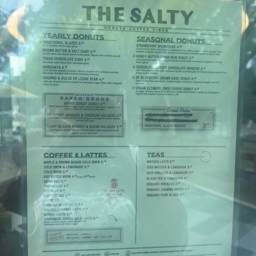 The Salty Donut - Coffee & Tea Near Me - Dallas, Texas The Salty Donut - Coffee & Tea Near Me - Dallas, Texas