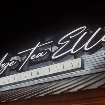 Aye Tea Elle Elevated Tapas - Outside sign - New American Near Me - College Park, Georgia