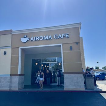 Airoma Cafe - Outside - Coffee & Tea Near Me - Fountain Valley, California