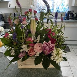 My mother's birthday arrangement