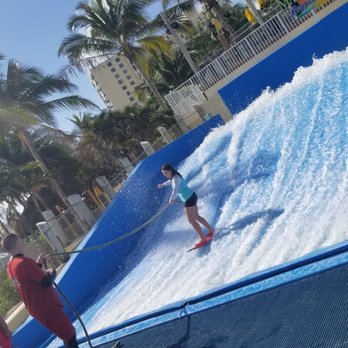 FlowRider - A complimentary 10-min instructional session is included in each person's first experience on the FlowRider Double (Body Boarding or Surf) - Surfing Near Me - Hollywood, Florida FlowRider - A complimentary 10-min instructional session is included in each person's first experience on the FlowRider Double (Body Boarding or Surf) - Surfing Near Me - Hollywood, Florida