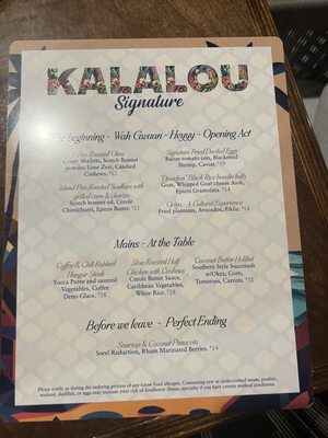 Menu photo 8 Kalalou Signature Orlando, FL Menu photo 8 Kalalou Signature Orlando, FL