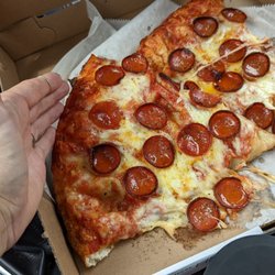 Bozzy's Pizzeria - Come on, this slice is gigantic