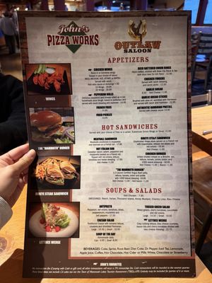 Menu photo 2 John's Pizza Works Mammoth Lakes, CA Menu photo 2 John's Pizza Works Mammoth Lakes, CA