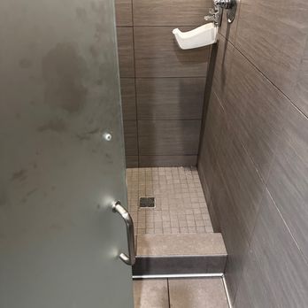 TruFit Athletic Club - The handle on this shower door has been broken for MONTHS! - Gyms Near Me - Madison, Tennessee TruFit Athletic Club - The handle on this shower door has been broken for MONTHS! - Gyms Near Me - Madison, Tennessee