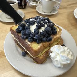 Broadway Pancake House - Blueberry stuffed French toast