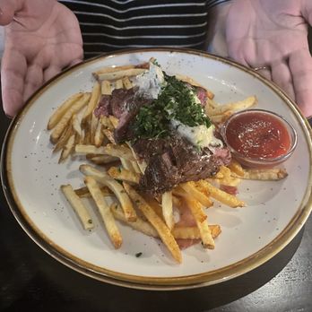 Monaco - Steak tips with fries - Italian Near Me - Irving, Texas