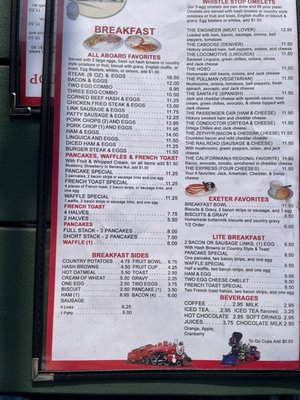 Menu photo 2 Exeter Whistle Stop Exeter, CA