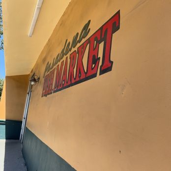 Pasadena Fish Market - Building sign - Seafood Markets Near Me - Pasadena, California