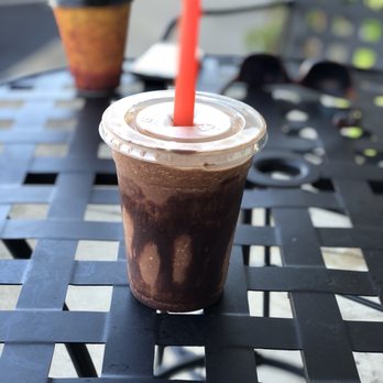 Baker's Sweets Bistro & Bakery - Frozen espresso mudslide & Hot almond joy latte with almond milk. - Bakeries Near Me - Sumter, South Carolina
