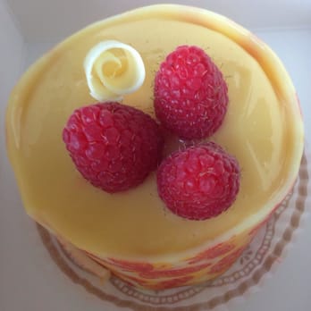 Zov's - Raspberry Lemon Cake ($8) - Mediterranean Near Me - Tustin, California Zov's - Raspberry Lemon Cake ($8) - Mediterranean Near Me - Tustin, California