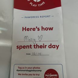 Molly had a bless date there !